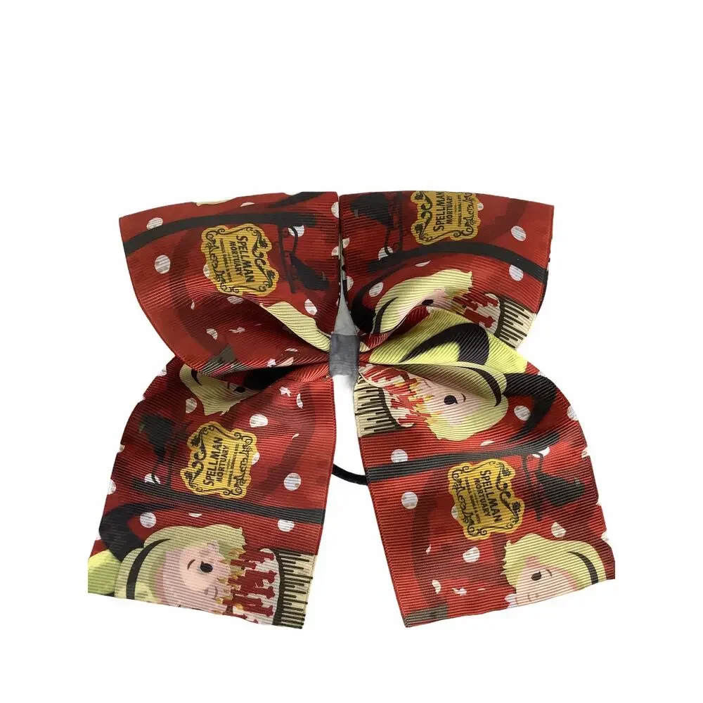 BUNDLE Girl’s Lot of 2 Halloween Themed Hair Bow Ties NEW